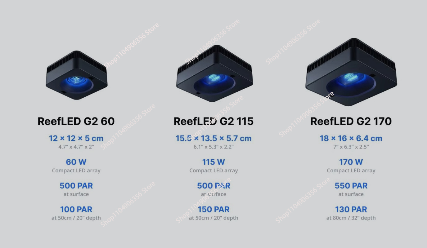 Reef Aquarium - Neue LED 60W Aquariumbeleuchtung Beste Blitzleistung