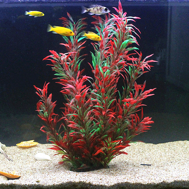 Ocean Aquarium - 50CM Künstliche Aquarium Seltene Pflanzen Aquarium