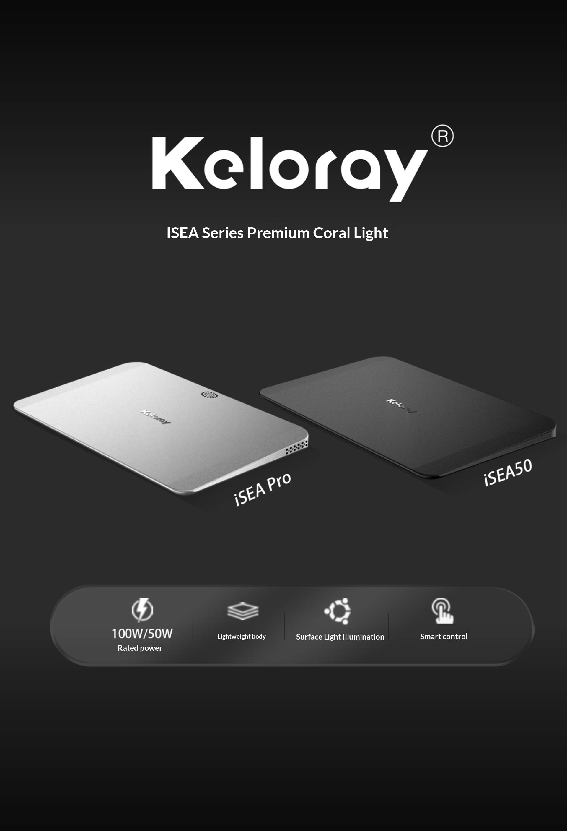 Keloray iSEA50/Pro Vollspektru – Reef Lighting Bewertung und Preis