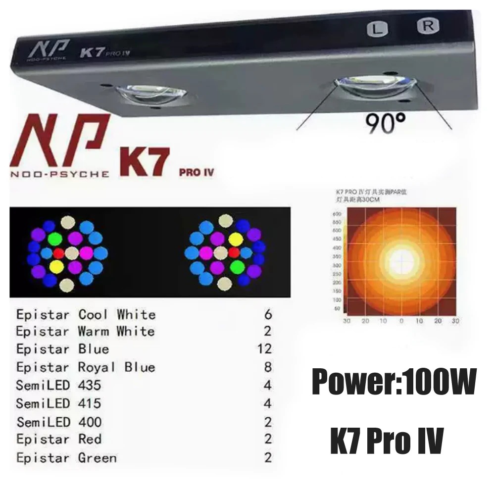 Noopsyche NP K7Pro IV 100W App – Reef Aquarium Bewertung und Preis